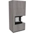 KRATKI FLOKI BOX 8 kW NATURALI GRIGIA KANDALLÓ KŐ BURKOLATTAL JOBBOS