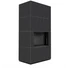 KRATKI FLOKI BOX 8 kW NATURALI NERO KANDALLÓ KŐ BURKOLATTAL FEKETE BELSŐVEL