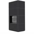 KRATKI FLOKI BOX 8 kW NATURALI NERO KANDALLÓ KŐ BURKOLATTAL FEKETE BELSŐVEL