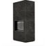 KRATKI FLOKI BOX 8 kW NATURALI NERO GRECO KANDALLÓ KŐ BURKOLATTAL FEKETE BELSŐVEL