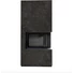 KRATKI FLOKI BOX 8 kW NATURALI NERO GRECO KANDALLÓ KŐ BURKOLATTAL JOBBOS FEKETE BELSŐVEL