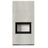 KRATKI FLOKI BOX 8 kW NATURALI PERLA KANDALLÓ KŐ BURKOLATTAL 