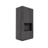 KRATKI FLOKI BOX 8 kW NATURALI PIETRA KANDALLÓ KŐ BURKOLATTAL FEKETE BELSŐVEL