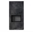 KRATKI FLOKI BOX 8 kW OSSIDO NERO KANDALLÓ KŐ BURKOLATTAL FEKETE BELSŐVEL