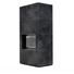 KRATKI FLOKI BOX 8 kW OSSIDO NERO KANDALLÓ KŐ BURKOLATTAL FEKETE BELSŐVEL