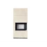 KRATKI FLOKI BOX 8 kW OXIDE BIANCO KANDALLÓ KŐ BURKOLATTAL JOBBOS