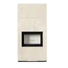 KRATKI FLOKI BOX 8 kW OXIDE BIANCO KANDALLÓ KŐ BURKOLATTAL