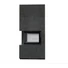 KRATKI FLOKI BOX 8 kW OXIDE NERO KANDALLÓ KŐ BURKOLATTAL BALOS