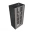 KRATKI FLOKI BOX 8 kW OXIDE NERO KANDALLÓ KŐ BURKOLATTAL