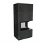 KRATKI FLOKI BOX 8 kW OXIDE NERO KANDALLÓ KŐ BURKOLATTAL JOBBOS