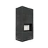 KRATKI FLOKI BOX 8 kW OXIDE NERO KANDALLÓ KŐ BURKOLATTAL
