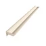 MINIMAL SZELLŐZŐRÁCS KRÉM 6x100cm HÁTFALLAL SLIM