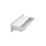 MINIMAL SZELLŐZŐRÁCS FEHÉR 6x20cm  HÁTFALLAL SLIM