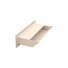 MINIMAL SZELLŐZŐRÁCS KRÉM  6x20cm  HÁTFALLAL