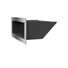MINIMAL SZELLŐZŐRÁCS INOX 9x20cm  HÁTFALLAL SF