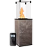 PATIO MINI TERASZMELEGÍTŐ Oxide Nero KŐ ELŐLAPPAL TÁVIRÁNYÍTÓVAL