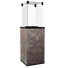 PATIO MINI TERASZMELEGÍTŐ Oxide Nero KŐ ELŐLAPPAL MANUÁLIS