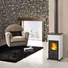 LA NORDICA TEA ANTHRACITE BLACK KÁLYHA 