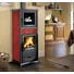 LA NORDICA TERMOROSSELLA PLUS FORNO DSA 4.0 VÍZTERES KÁLYHA BORDEAUX