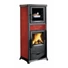 LA NORDICA TERMOROSSELLA PLUS FORNO DSA 4.0 VÍZTERES KÁLYHA BORDEAUX
